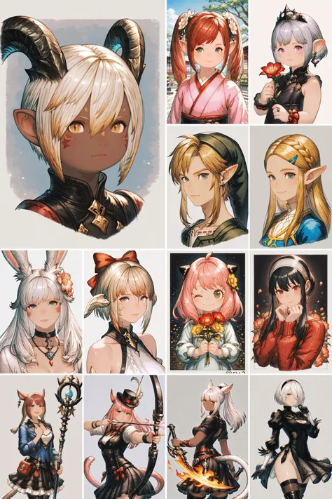 Maeka (kumaekake) 《FF14》/《最终幻想14》 - Artist Style illustrious XL_v1.0