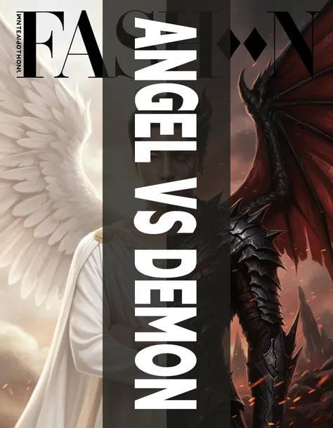 Mitad ángel, mitad demonio