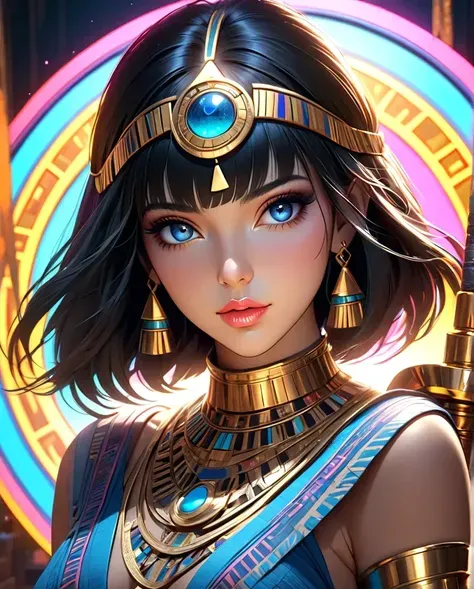 DÉTAIL DU CORPS DE NEFERTARI V1.0: Bien-aimée de Mout