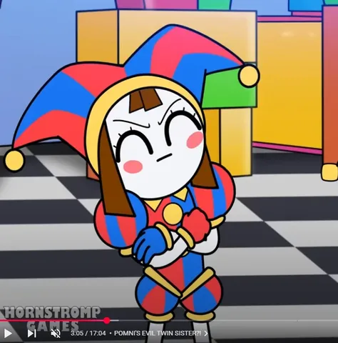 Honrstromp Pomni illust 2
