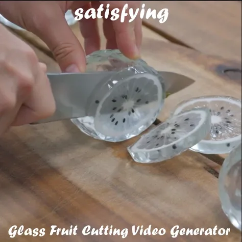 Cam Meyve Kesme Videosu Oluşturucu