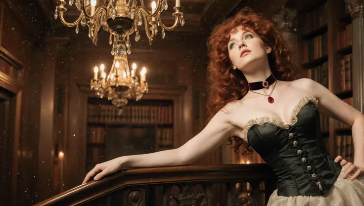 fiery-haired Scottish woman