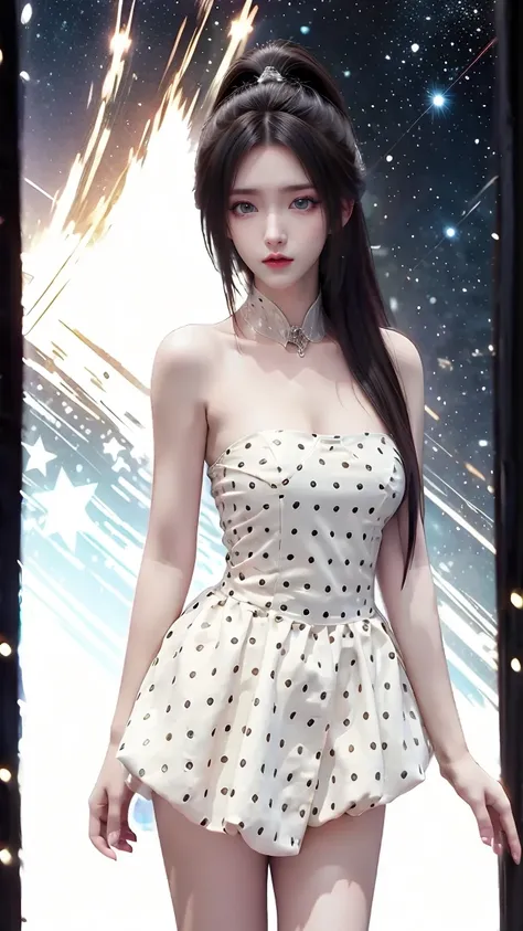 白色少女心點點夢幻洋裝 2025_9_10