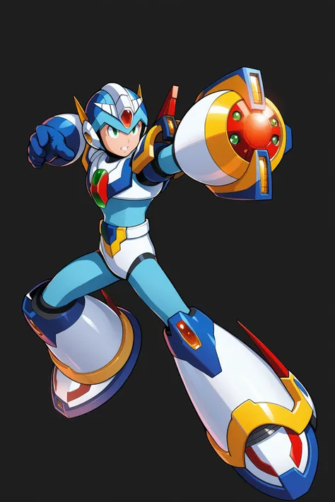 Fourth Armor X (Megaman X4) /洛克人X4/ RockmanX4，第四装甲X/武力装甲X illustrious XL_v1.0