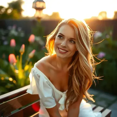 Elegante sensualidade na natureza