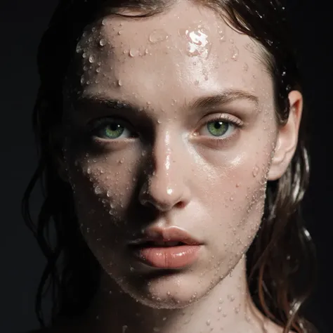 風格化的形象 "濕透的"