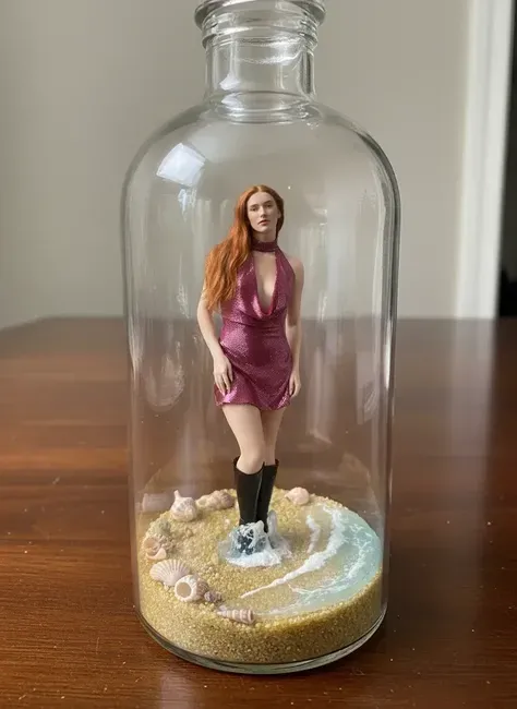 السحر المصغر على الشاطئ