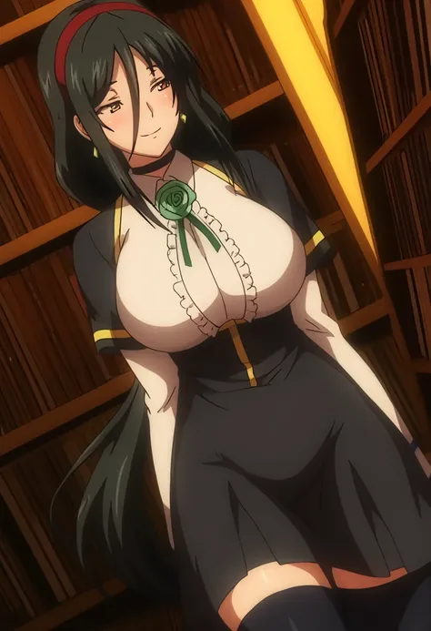 Kurosu Reina from Meikoku Gakuen: Jutai-hen - NatMontero illustrious v1.0
