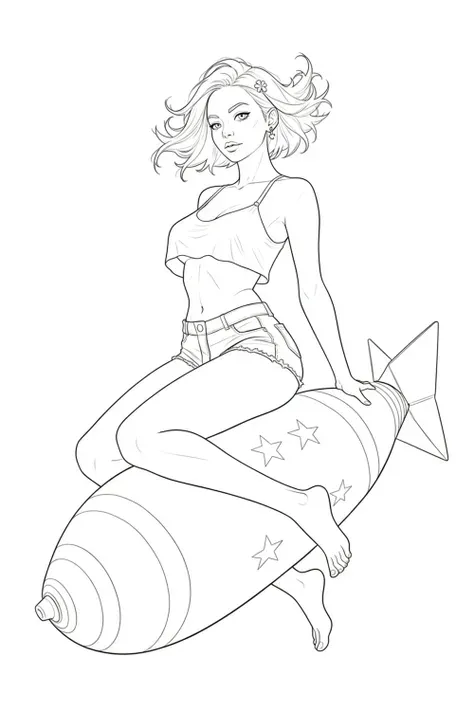 página de colorir/desenho de arte em linha