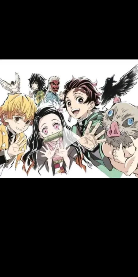 Tanjiro, Zenitsu, and Inosuke