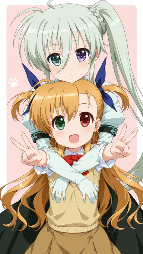 高町ヴィヴィオ / Takamachi Vivio アインハルト ストラトス / Einhard Stratos 魔法少女リリカルなのはViVid Magical Girl Lyrical Nanoh 1