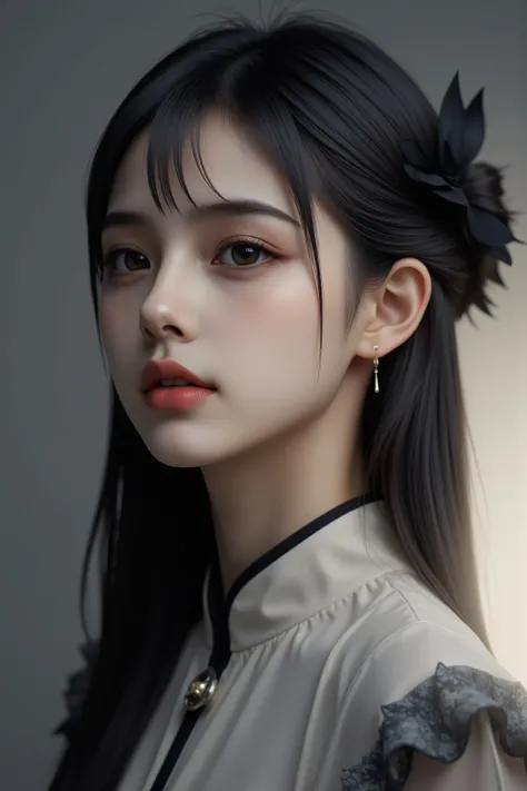 綺麗な黒髪の日本人女性 v1.0