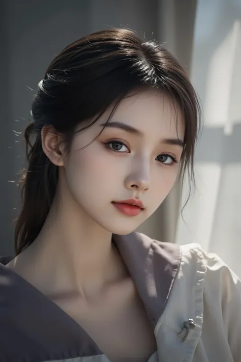ポニーテール女性顔 v1.0