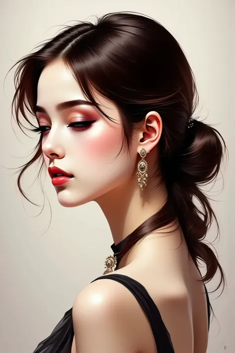女性の横顔 v1.0