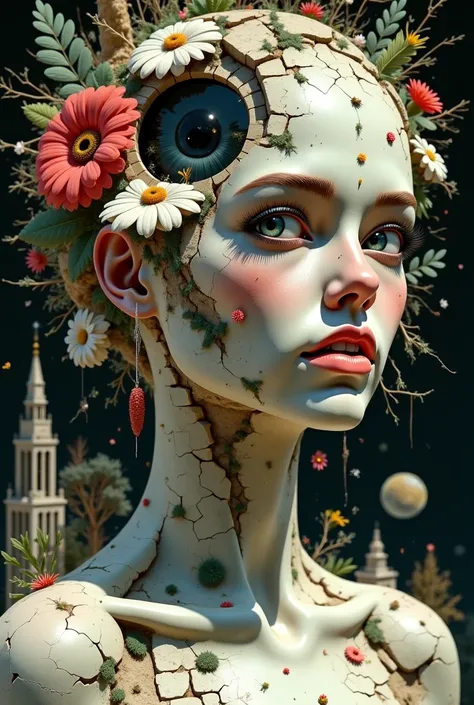 芸術的な女性の顔 v1.0