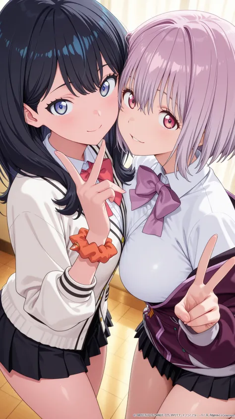 宝多六花　新条アカネ　Takarada Rikka　Shinjo Akane　『SSSS.GRIDMAN』