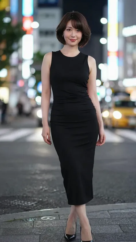 ショートボブヘアーの日本人女性_ZImage v.100