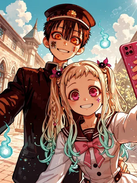 Selfie Time with Hanako-kun! ✨ ー Hanako & Nene