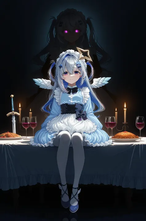 Amane Kanata | 天音かなた | Hololive | (ホロライブ) | Maid Costume v1