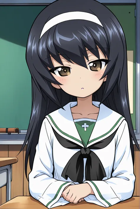 冷泉 麻子[Reizei Mako] (ガルパン)[girls und panzer]っぽいキャラ - SeaArt AI Model
