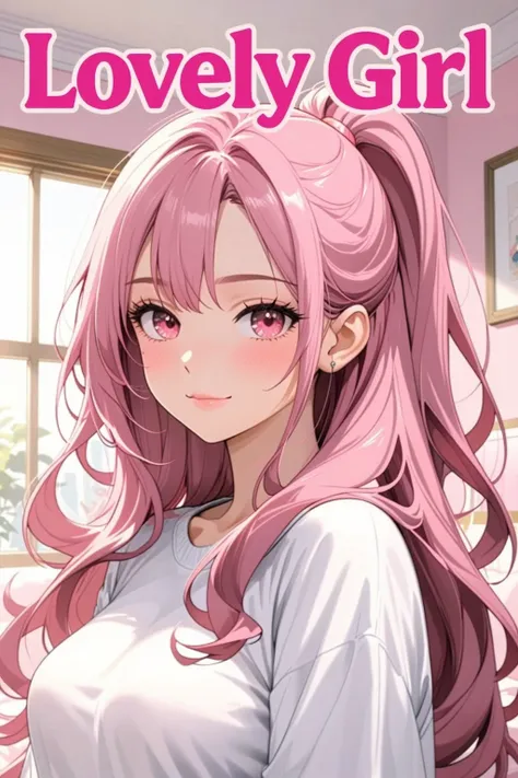 Lovely Girl with pink Hair / ZID_rel_260420