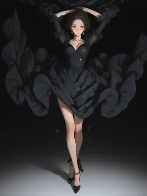 黒ドレスのダンサーIL v1.0