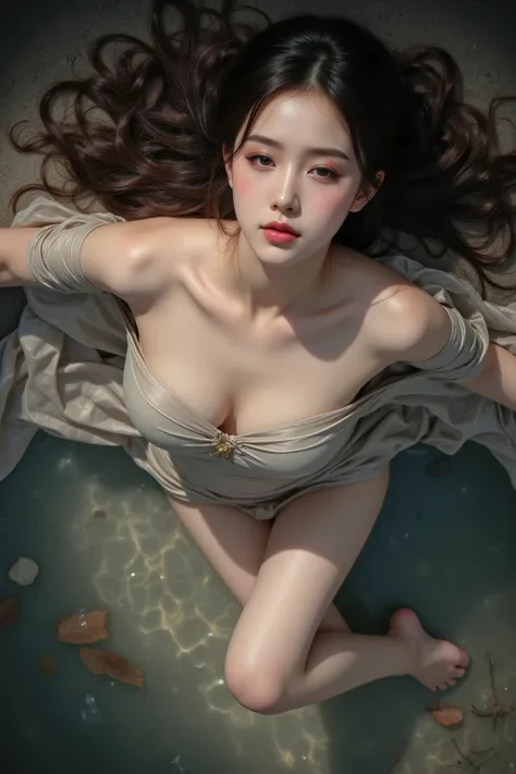 上から見た女 FLUX v1.0