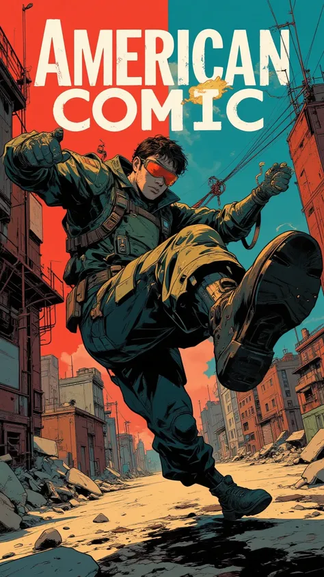 American Comic Style FLUX