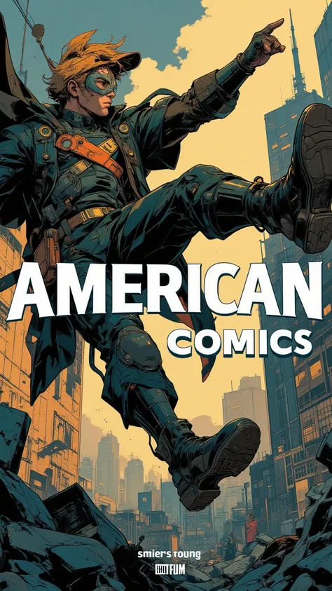 American Comic Style FLUX v3.0