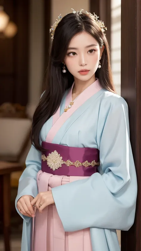 K-drama a secret feminine hanbok look