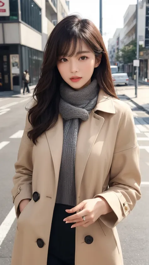  K-Drama Coat Daily Style v1.0