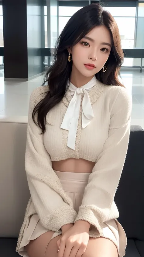 K-Drama a tweed/soft feminine look Daily Style v1.0