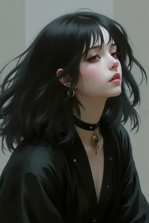 黒髪ローブの女 v1.0