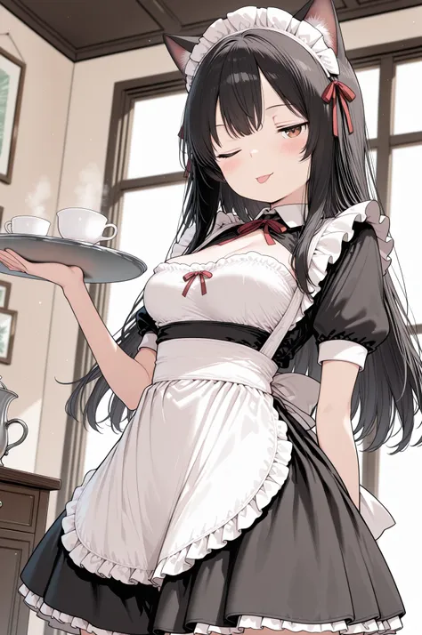 Shiori / しおり (H de itazurazukina jitome nekomimi maid ~ / Hでいたずら好きなジト目ネコ耳メイドにバ先で逆レ〇プされる話) v1.0
