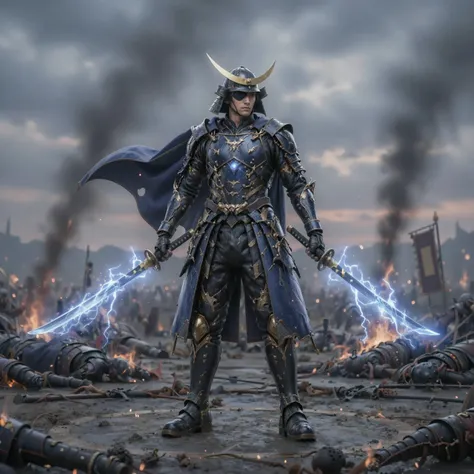 Samurai in Blue Z Image v1