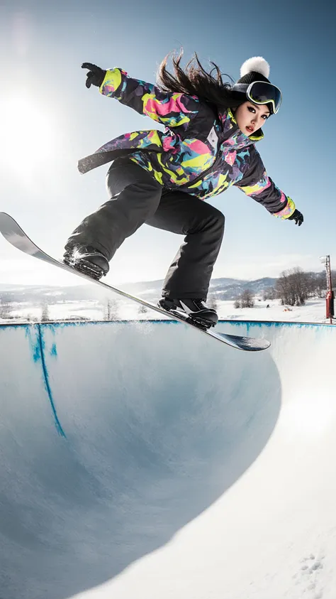Halfpipe Goddess – Korean Snowboarder LoRA v1.0