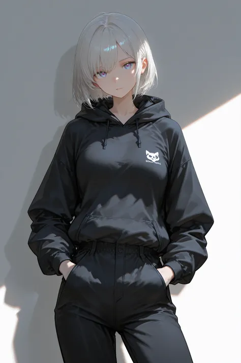 Asymmetrical Bob Cut girl OC"silveria frostveil"_rel_260420