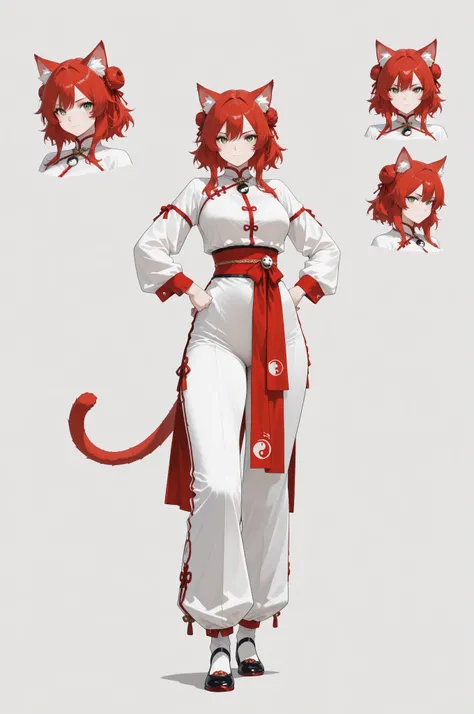 カンフー少女　Kung-Fu Cat Girl_Shulin　オリジナルキャラクター"秀鈴（シューリン）"_rel_260420