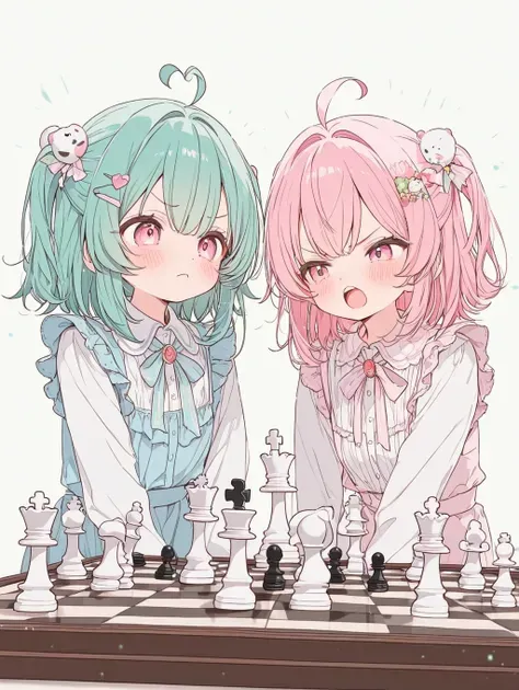 チェス対決！どっちが勝つかな？🤔