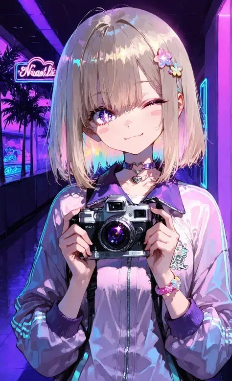 Ready for a neon adventure! ✨📸