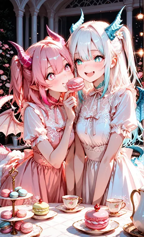 Tea Party with Dragon Girls! 💖✨