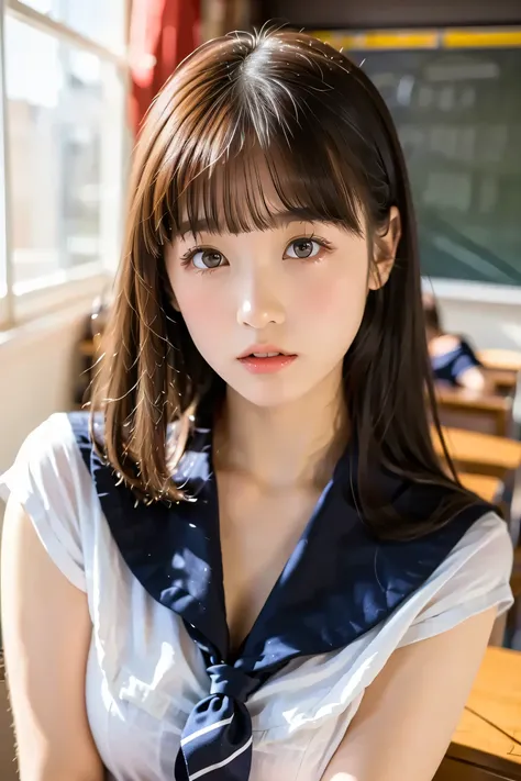 画像の女性が動画で微笑み続けます