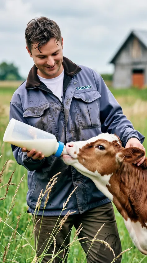 This little calf is just too soft 🥹