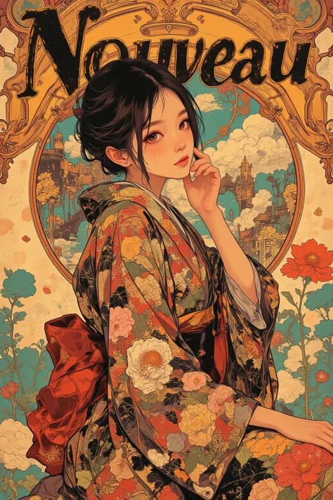 Art Nouveau Style FLUX s2.0