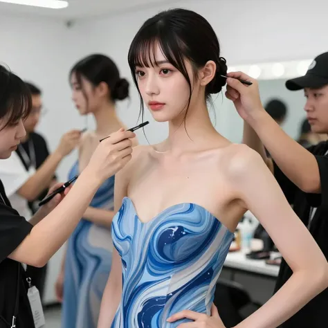 Behind the scenes