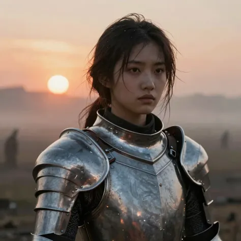 Silver Armor in Mist