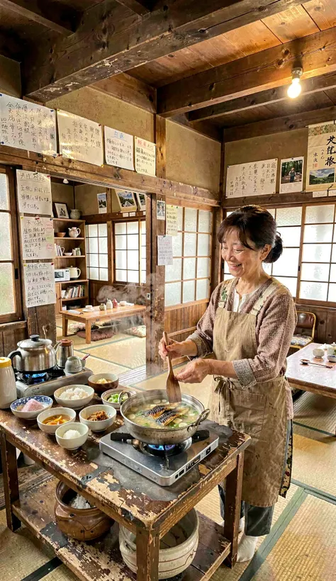 食事提供サービス付の民泊