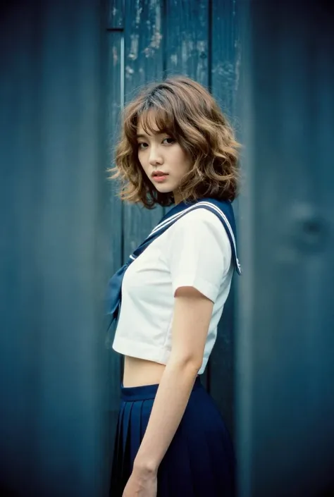 This sailor uniform look hits so hard ✨