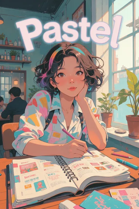 Pastel Flat Style FLUX