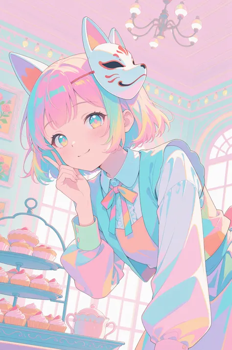 Pastel Flat Style Illustrious